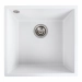 VALESO RUBA 4040 Composite Granite Kitchen Sink Matte Snow White - Фото №1
