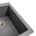 Гранитная мойка для кухни VALESO SOKIL 4150 матовая Серый муссон - Фото № 2