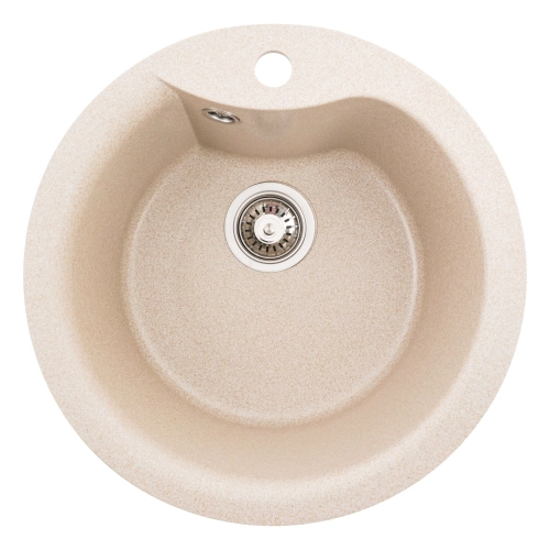 Гранитная мойка для кухни VALESO TURAS 480 матовая Сафари - Фото № 2