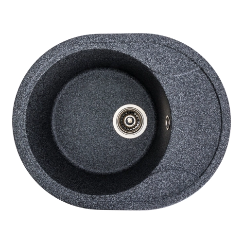 Гранитная мойка для кухни VALESO ONYX 5847 матовая Графит