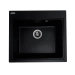 Гранитная мойка для кухни VALESO VESTA 5852 матовая Черная - Фото №1