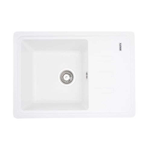 Гранитная мойка для кухни VALESO LIANA 6243 матовая Белоснежная