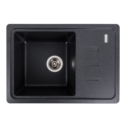 Гранитная мойка для кухни VALESO LIANA 6243 матовая Карбон