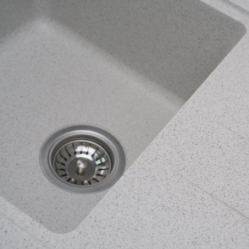 Гранитная мойка для кухни VALESO LIANA 6243 матовая Топаз - Фото № 2