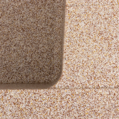 Гранитная мойка для кухни VALESO 6250 ZIRKONE матовая Карамель - Фото № 3