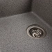Гранитная мойка для кухни VALESO ZIRKONE 6250 матовая Серый - Фото № 2