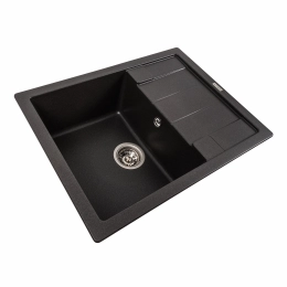 Гранитная мойка для кухни VALESO INTENSO 6550 матовая Морион