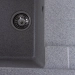 Гранитная мойка для кухни VALESO INTENSO 6550 матовая Серая - Фото № 9