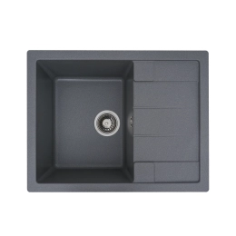 Гранитная мойка для кухни VALESO INTENSO 6550 матовая Серый муссон