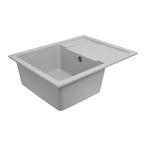 Гранитная мойка для кухни VALESO INTENSO 6550 матовая Топаз - Фото № 5