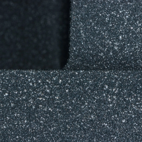 Гранитная мойка для кухни VALESO CASCADA 7050 матовая Антрацит - Фото № 4