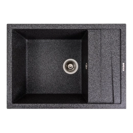 Гранитная мойка для кухни VALESO CASCADA 7050 матовая Графит