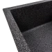 VALESO CASCADA 7050 Granite Kitchen Sink, Matte Graphite - Фото № 1
