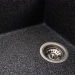 VALESO CASCADA 7050 Granite Kitchen Sink, Matte Graphite - Фото № 2