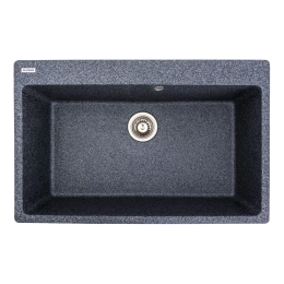 Гранитная мойка для кухни VALESO BOGEMA 7850 матовая Графит
