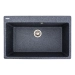 Гранитная мойка для кухни VALESO BOGEMA 7850 матовая Графит - Фото №1