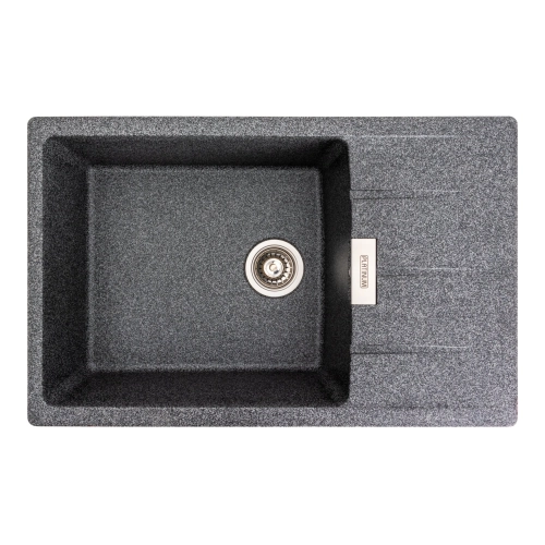 Гранитная мойка для кухни VALESO ROMA 7850 матовая Графит