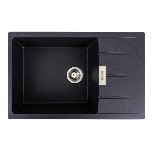 Гранитная мойка для кухни VALESO 7850 ROMA матовий Карбон