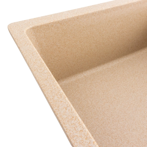 Гранитная мойка для кухни VALESO ROMA 7850 матовая Сафари - Фото № 1