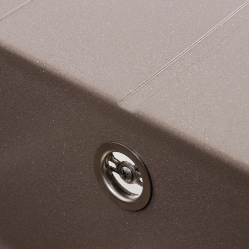 Гранитная мойка для кухни VALESO VERONA 7850 матовая Дюна - Фото № 5