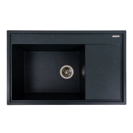 Гранитная мойка для кухни VALESO AZURIT 7950 матовая Антрацит