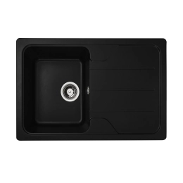 Гранитная мойка для кухни VALESO VERONA 7850 матовая Черная