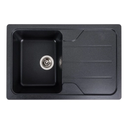 Гранитная мойка для кухни VALESO VERONA 7850 матовая Карбон