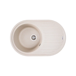 Гранитная мойка для кухни VALESO LIRA 7750 матовая Сафари