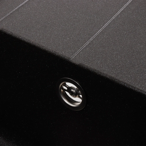 Гранитная мойка для кухни VALESO VERONA 7850 матовая Морион - Фото № 4