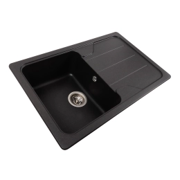 Гранитная мойка для кухни VALESO VERONA 7850 матовая Морион