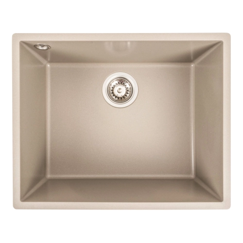 Гранитная мойка для кухни VALESO OASIS 5444 матовая Титан - Фото № 1