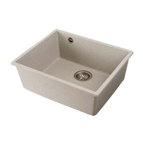 Гранитная мойка для кухни VALESO OASIS 5444 матовая Топаз - Фото № 3