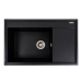 Гранитная мойка для кухни VALESO AZURIT 7950 матовая Черная