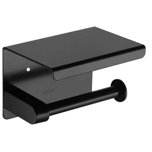 Toilet paper holder VALESO NSA157 black