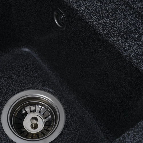 Гранитная мойка для кухни VALESO KORRADO 4050 матовая Графит - Фото № 1