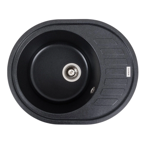 Гранитная мойка для кухни VALESO SOUL 6250 матовая Карбон