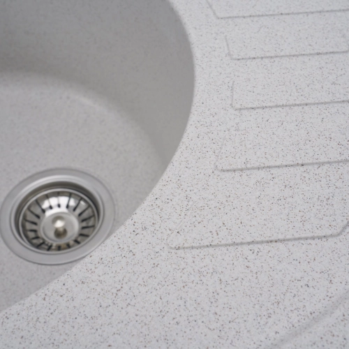 Гранитная мойка для кухни VALESO SOUL 6250 матовая Топаз - Фото № 2