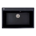 Гранитная мойка для кухни VALESO BOGEMA 7850 матовая Черный металлик - Фото №1