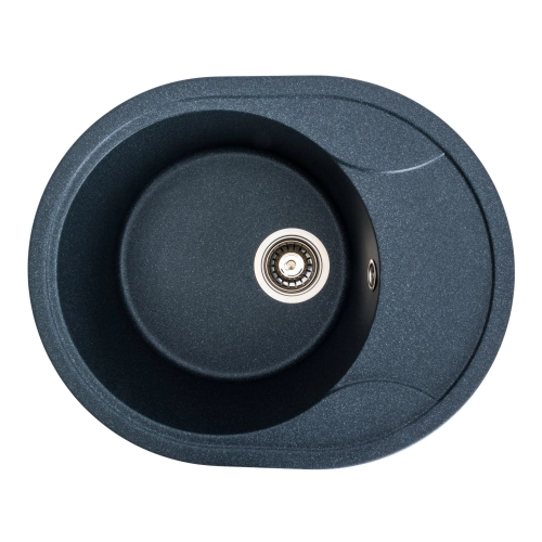 Гранитная мойка для кухни VALESO ONYX 5847 матовая Антрацит