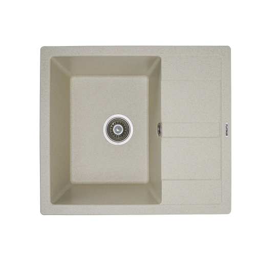 Гранитная мойка для кухни VALESO ARIA 5851 матовая Песок - Фото № 4