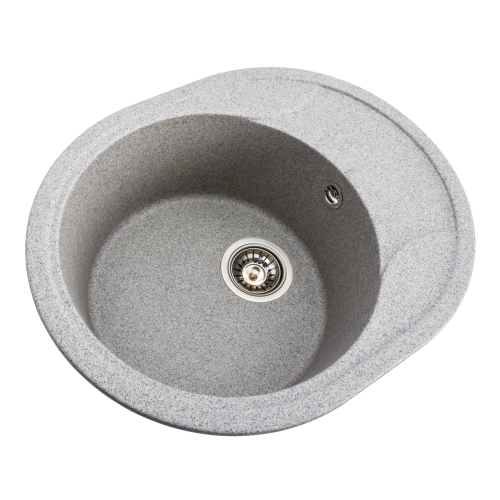 VALESO ONYX 5847 Granite Kitchen Sink, Matte Gray - Фото № 1