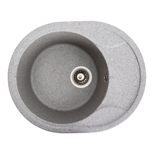 VALESO ONYX 5847 Granite Kitchen Sink, Matte Gray
