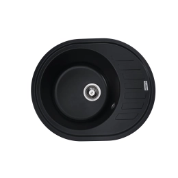 Гранитная мойка для кухни VALESO SOUL 6250 матовая Черная