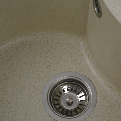 VALESO TURAS 480 Granite Kitchen Sink, Matte Sand - Фото № 4