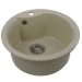 VALESO TURAS 480 Granite Kitchen Sink, Matte Sand - Фото № 3