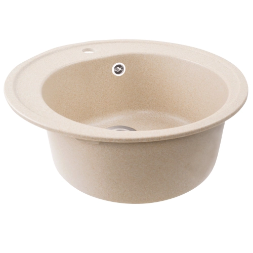 Гранитная мойка для кухни VALESO LUNA 510 матовая Сафари - Фото № 7