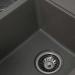 VALESO HARMONY 7850 Granite Kitchen Sink, Matte Gray Monsoon - Фото № 1