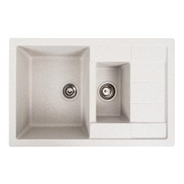 Гранитная мойка для кухни VALESO 7850W TOSKANA матовая Топаз