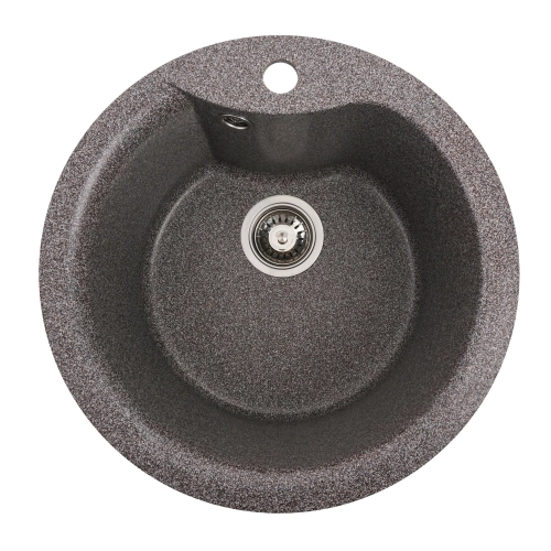 Гранитная мойка для кухни VALESO 480 TURAS матовая Микс