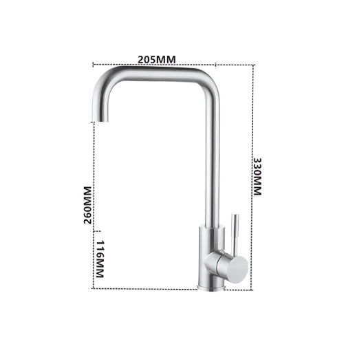 Смеситель кухонный VALESO NS02A - Фото № 2